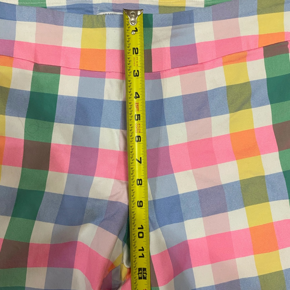 Crown & Ivy Multicolor Plaid Pants Capri | Size 22 - Picture 3 of 6